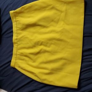 Yellow Escada wool skirt sz 36
